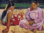 Paul Gauguin Tahitian Women on the Beach china oil painting reproduction